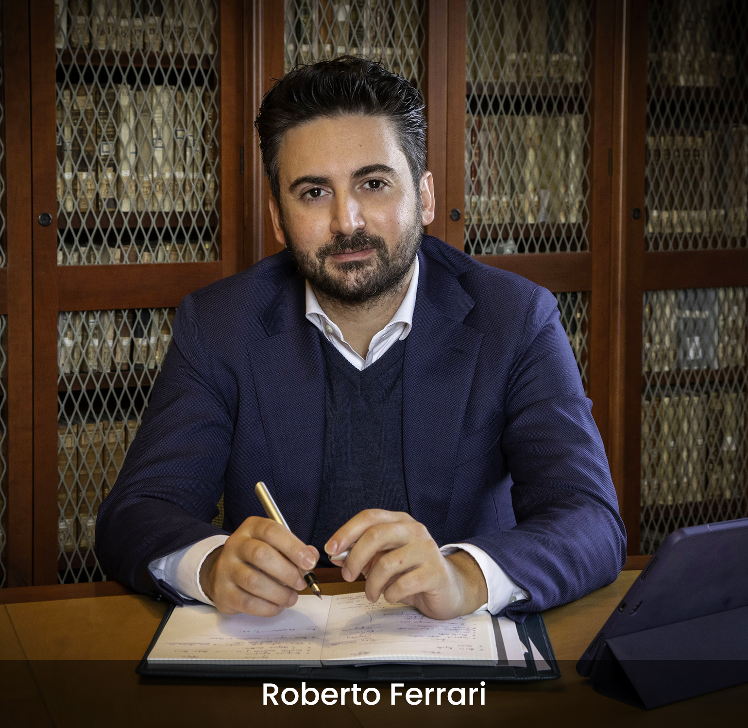 Roberto Ferrari, membro del comitato scientifico di Palazzo Bonocore